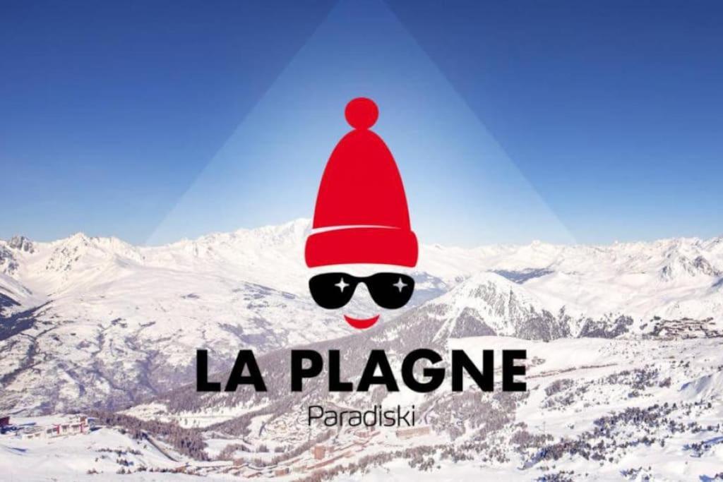 Appartement Belle Plagne Et Parking La Plagne Exterior photo